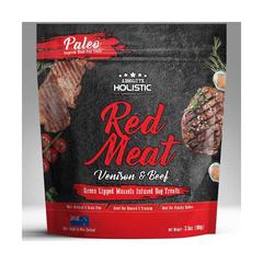 Absolute Holistic Venison & Beef Red Meat Air Dried Dog Treats (100 g)