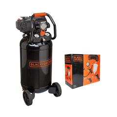 Black + Decker Air Compressor W/50 L Vertical Tank & Air Tools Kit (145 PSI, 230 V)