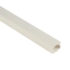 Mkats Self-Adhesive PVC Trunking (15 mm x 2 m, White)