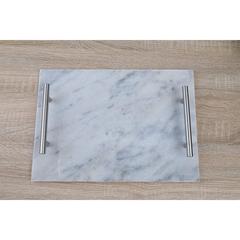 لوح تقطيع رخام يموه حول الإمارات (35 × 25 × 4 سم)