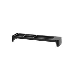 Litem Monitor Stand + Organizer (Black)