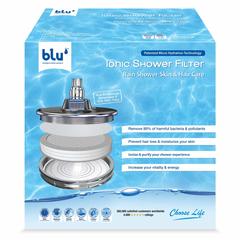 Blu Ionic Shower Filter Rain Shower (12.1 x 5.2 x 29.6 cm)