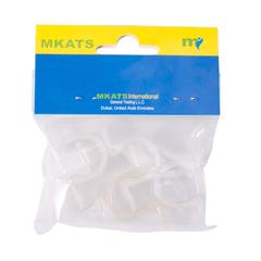 Mkats PVC Pipe Clamps (1.3 cm, Pack of 5)