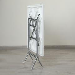 Pan Emirates Helvina Metal & Plastic Foldable Dining Table (74 x 74 x 72 cm)