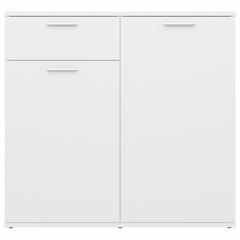 vidaXL Engineered Wood Sideboard (80 x 36 x 75 cm, White)