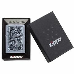 Zippo Steampunk King Spade Windproof Lighter, 29877 207 (Chrome)