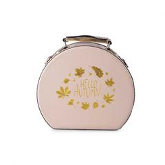 Pan Emirates Cilla Hat Box Cream (40 x 33 x 17 cm)