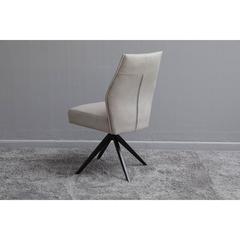 Pan Emirates Reinhold Fabric & Metal Dining Chair (50 x 50 x 95 cm)