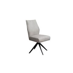 Pan Emirates Reinhold Fabric & Metal Dining Chair (50 x 50 x 95 cm)