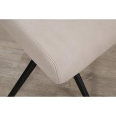 Pan Emirates Reinhold Fabric & Metal Dining Chair (50 x 50 x 95 cm)