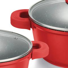 Muhler Cooking Pots with Glass Lid - 1.6 Liters or 2.2 Liters, Stainle –  KATEI UAE