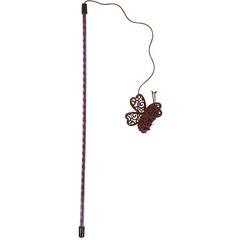 JW Cataction Butterfly Wand Cat Toy