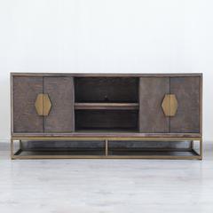 Pan Emirates Hillcot Wood & Metal TV Unit