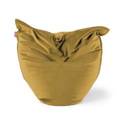 Lanny Mini Sloppy Velvet Bean Bag (Mustard, 120 x 140 cm)