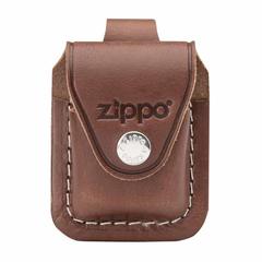 Zippo LPLB Leather Lighter Pouch W/Loop (Brown)
