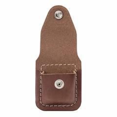 Zippo LPLB Leather Lighter Pouch W/Loop (Brown)
