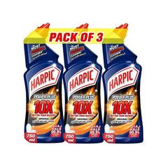 Harpic Original Power Plus Toilet Cleaner Liquid (750 ml, Pack of 3)