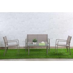 طقم كنب حديقة من المعدن 4 مقاعد سبيندوفا حول الإمارات