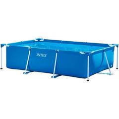 Intex Rectangular Metal Frame Pool (300 x 200 x 75 cm, Blue)