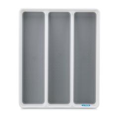 MadeSmart 3-Compartment Utensil Tray (40.6 x 32.4 x 4.5 cm, White)
