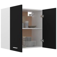 vidaXL Engineered Wood Hanging Cabinet (60 x 31 x 60 cm, Black)