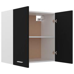 vidaXL Engineered Wood Hanging Cabinet (60 x 31 x 60 cm, Black)