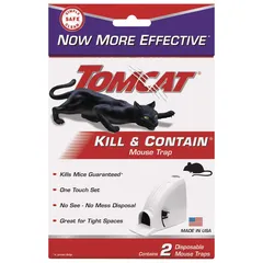 Tomcat Kill & Contain Mouse Trap Pack (2 Pc., 5.9 x 13.7 x 22.2 cm)