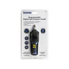 Michelin Programmable Digital Tire Pressure Gauge W/Bleed Valve