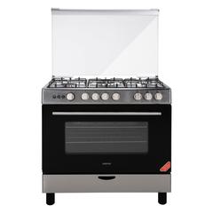 Geepas Freestanding 5-Burner Gas Cooking Range, GCR9060NPSRC (90 x 60 cm)