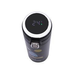 Any Morning Stainless Steel Coffee Thermos Mug W/LED (420 ml)