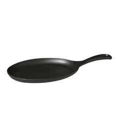 Pan Emirates Ferric Cast Iron Oval Sizzler (38 x 18 x 3 cm)