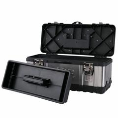 Ace Steel Tool Box with Removable Tray (39 cm)