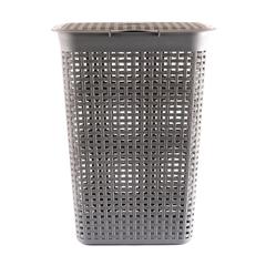 cleany genie Multi-Purpose Plastic Laundry Basket, 871-HX-709-G (50 L)