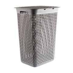 cleany genie Multi-Purpose Plastic Laundry Basket, 871-HX-709-G (50 L)