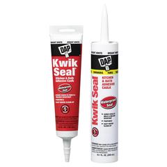 DAP Kwick Seal Kitchen & Bath Adhesive Caulk (162 ml, Bright White)