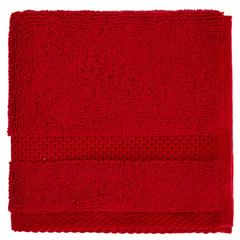 Truebell Classic Face Towel (33 x 33 cm, Dark Red)