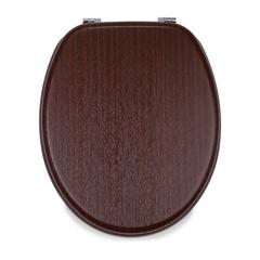 مقعد مرحاض تاتاي مظهر خشبي قياس عالمي (41.8 × 37.4 × 43 سم)