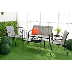 Hockley 4-Seater Metal Garden Sofa Set PAN Emirates