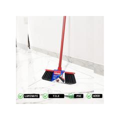 Vileda Standard Indoor Floor Cleaner Broom W/Stick (140 cm)