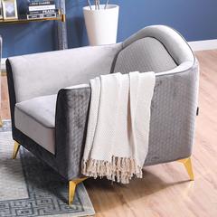 Loretta 1-Seater Fabric Sofa W/Cushion Danube Home