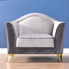 Loretta 1-Seater Fabric Sofa W/Cushion Danube Home