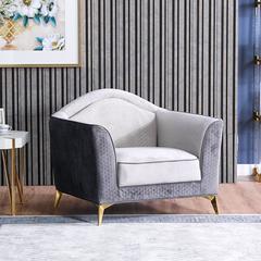 Loretta 1-Seater Fabric Sofa W/Cushion Danube Home