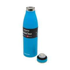 Sistema Stainless Steel Water Bottle (500 ml, Blue)