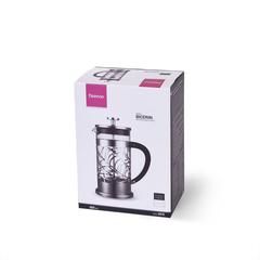 Fissman Bicerin Borosilicate Glass French Press Coffee Maker (600 ml)