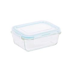 Taliona Boro Pro Borosilicate Glass Food Container (330 ml, Round)