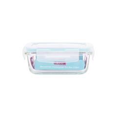 Taliona Boro Pro Borosilicate Glass Food Container (330 ml, Round)