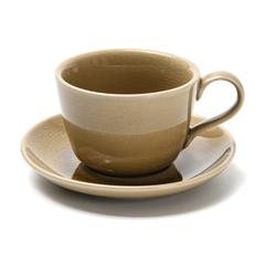 Fissman Ceramic Cup & Saucer (260 ml)