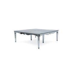Pan Emirates Chamberland 12 Seater Dining Table Mirror (Silver)
