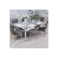 Pan Emirates Chamberland 12 Seater Dining Table Mirror (Silver)