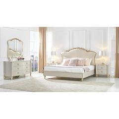 Danube Home Zelda MDF Dresser W/Mirror & Stool (160 x 52 x 88 cm)